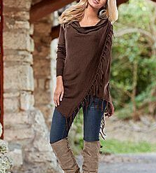 Tassel Fringe Coat