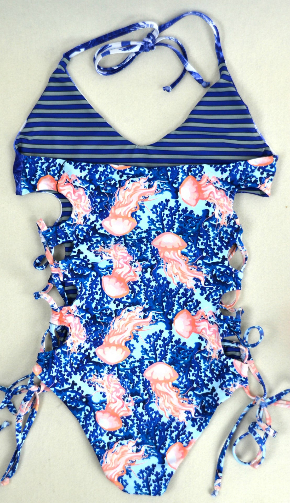 Coconut Tree One Piece Swimsuit, bikini, VIVIMARKS