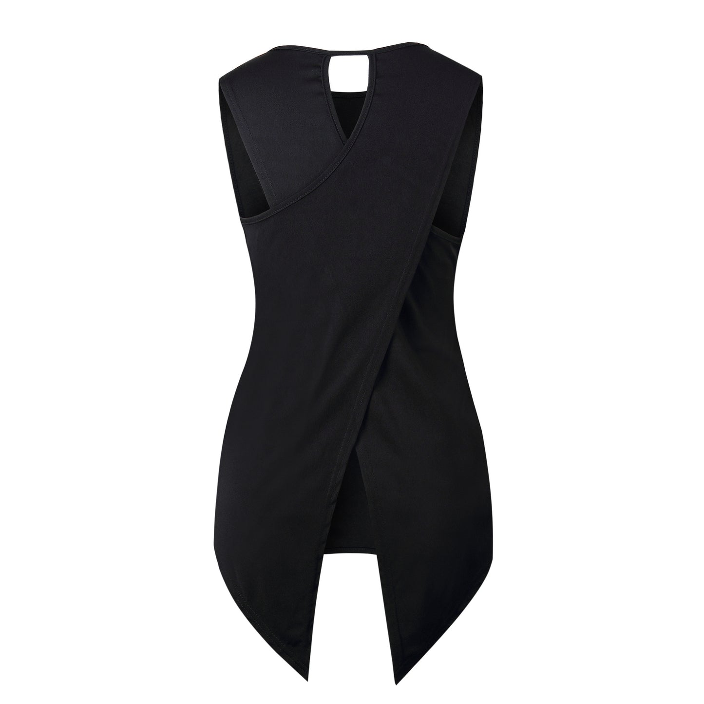 Sleeveless irregular Top, top, VIVIMARKS