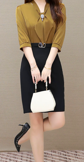 Half Sleeve Casual Dress