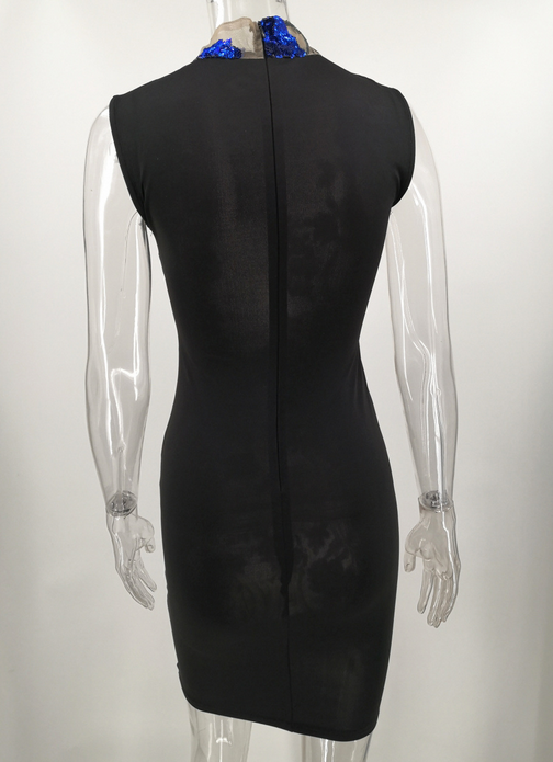 Floral See-through Bodycon Dress