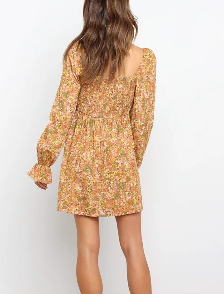 Casual Floral Dress