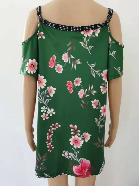 Floral Off The Shoulder Top