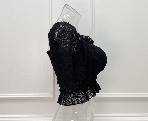 Off The Shoulder Lace Swimwear