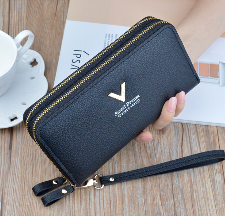 Women Zipper Wallet Card Bag