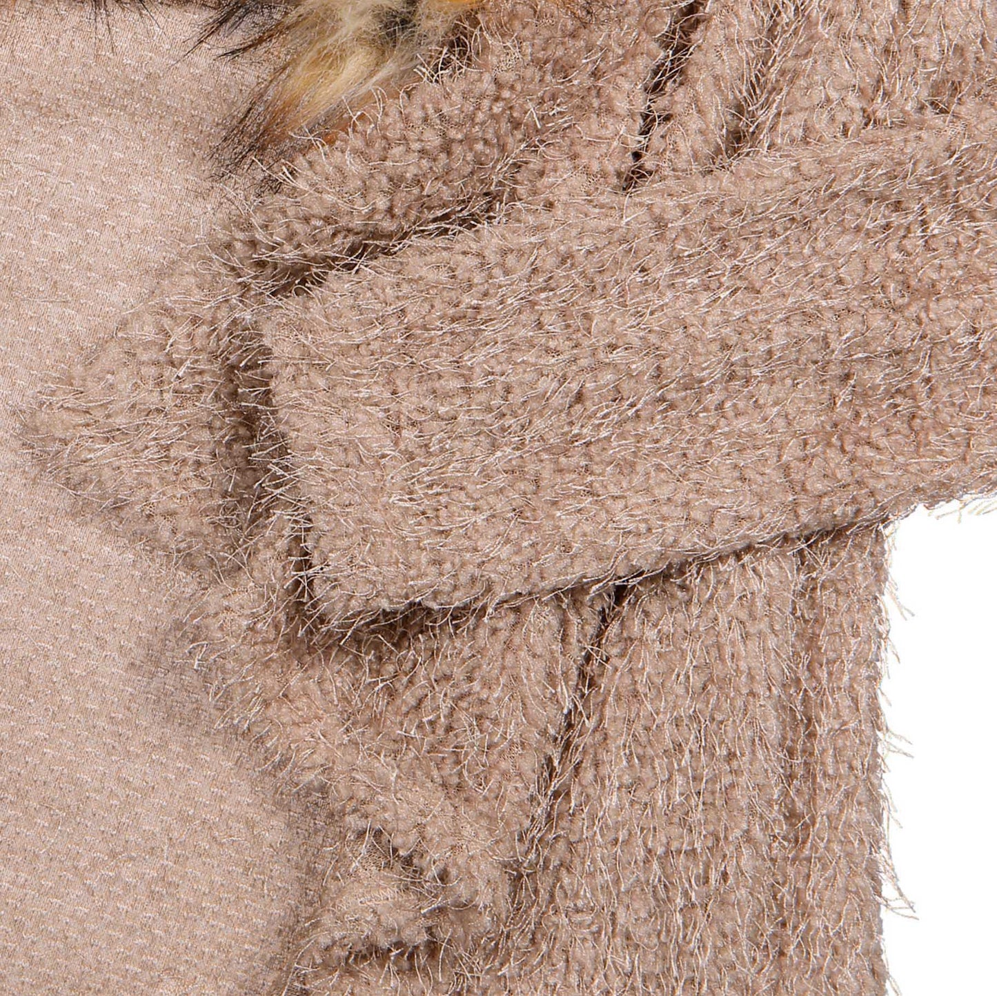 Casual Fur Collar Cardigan