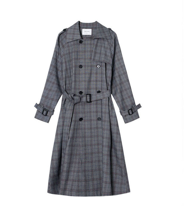 Checked Coat