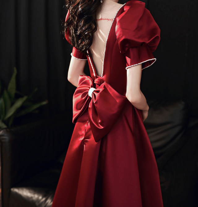 Satin Dress