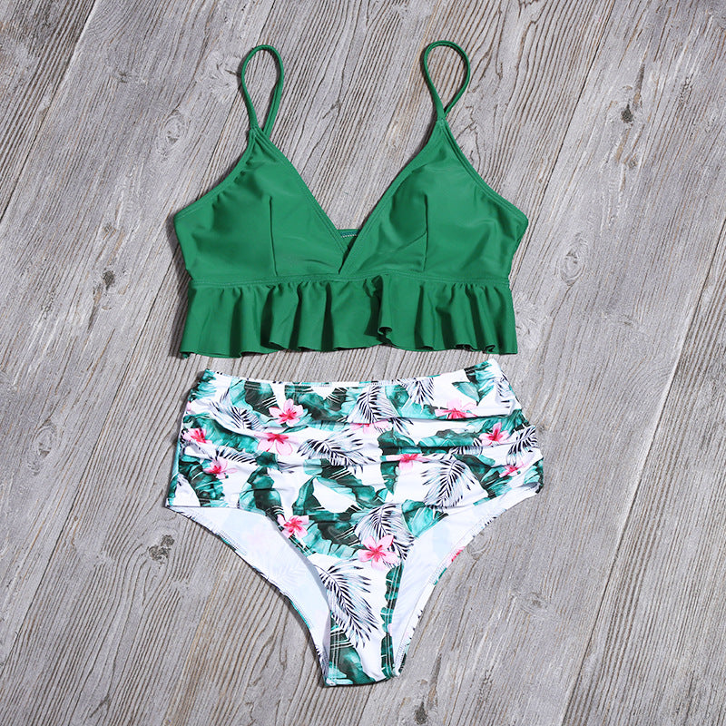 Falbala High Bikini Set