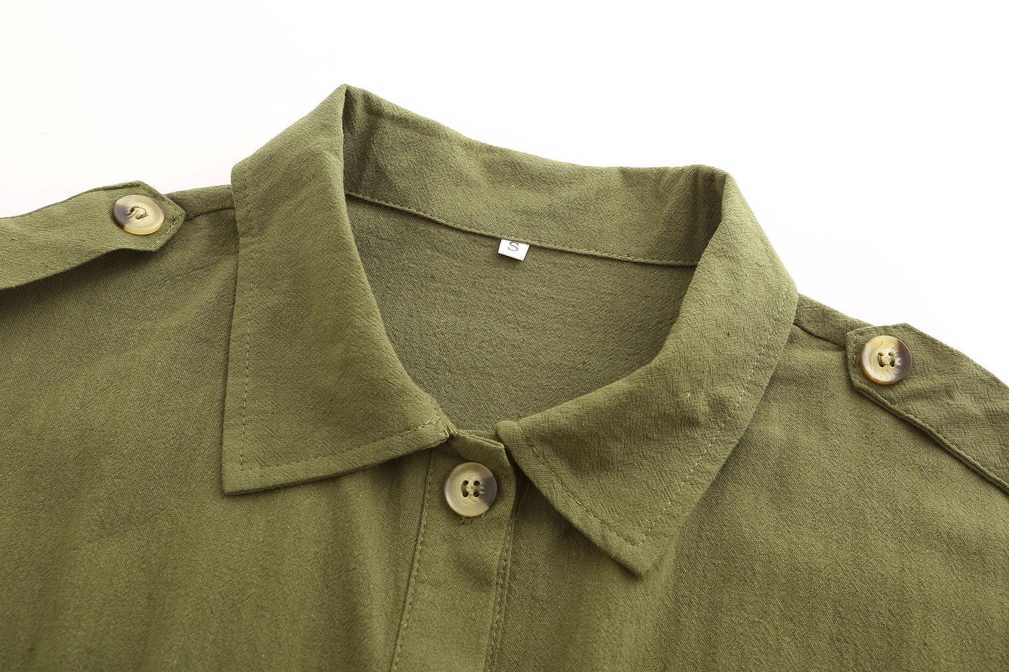 Front Buttons Romper