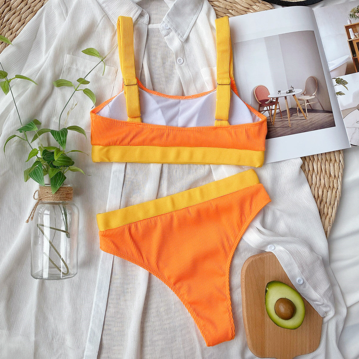 High Waist Bikini Set