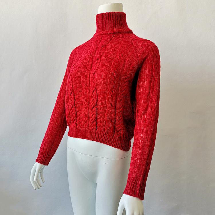 High Collar Sweater