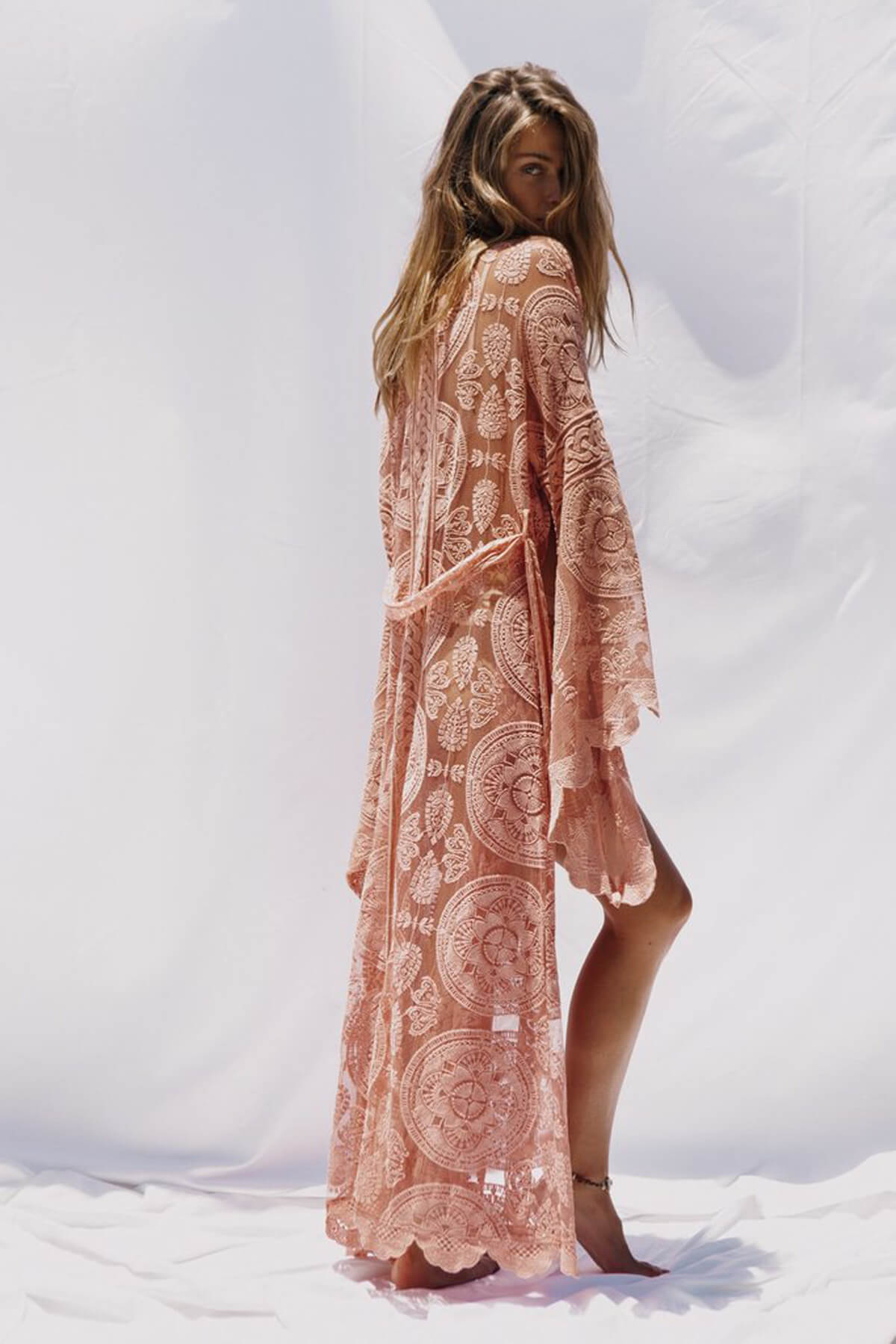 Lace Hollow Out Cardigan