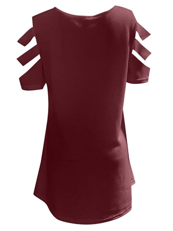 Hollow Out Zipper Top