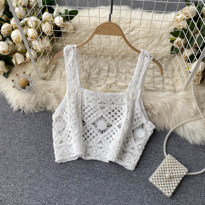 Knit Hollow Out Camisole
