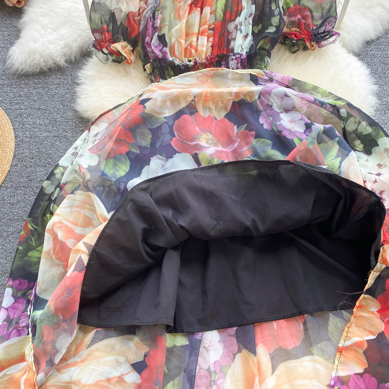 Floral Off The Shoulder Dress