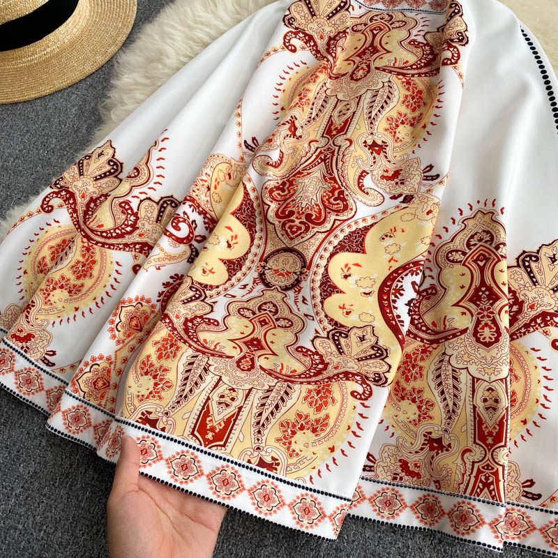 Boho Front Buttons Dress