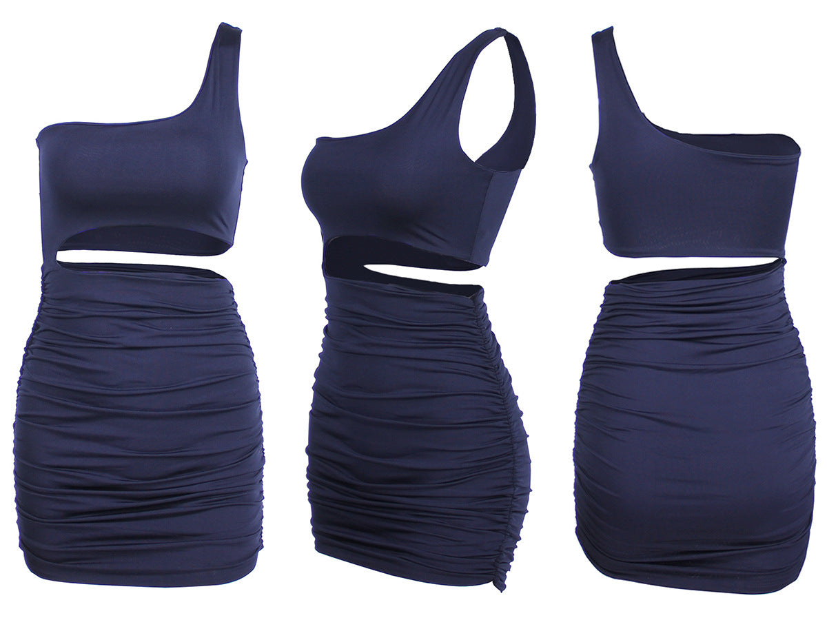One Shoulder Mini Dress