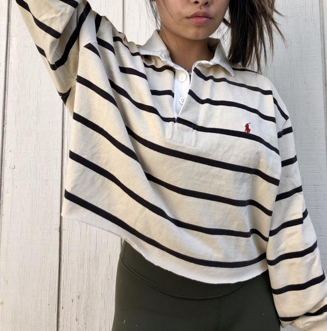 Stripe Casual Top