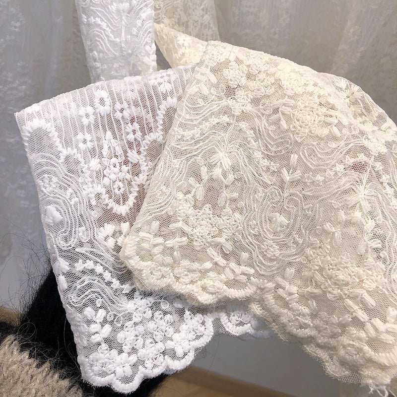 See-through Lace Top