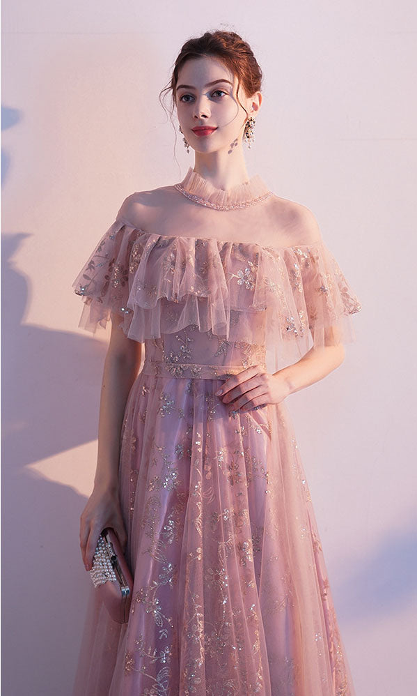 Sequins Party Maxi Dress