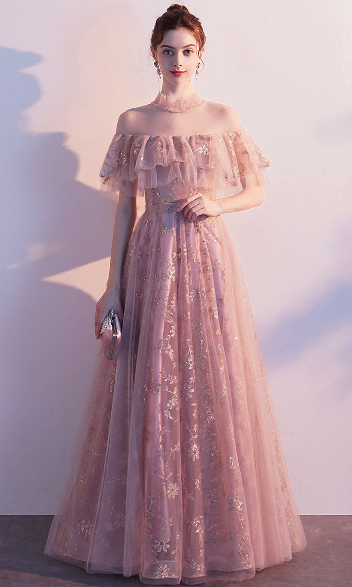 Sequins Party Maxi Dress