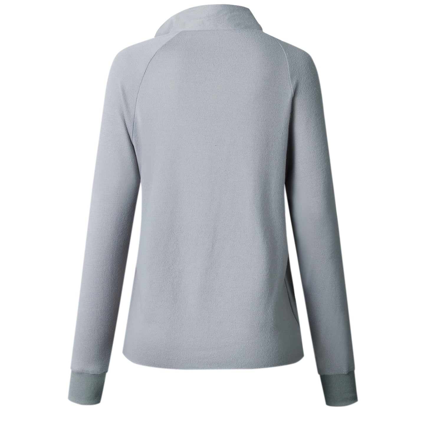 Side Buttons Long Sleeve Tops