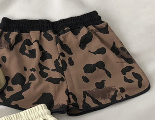 Leopard Print Shorts