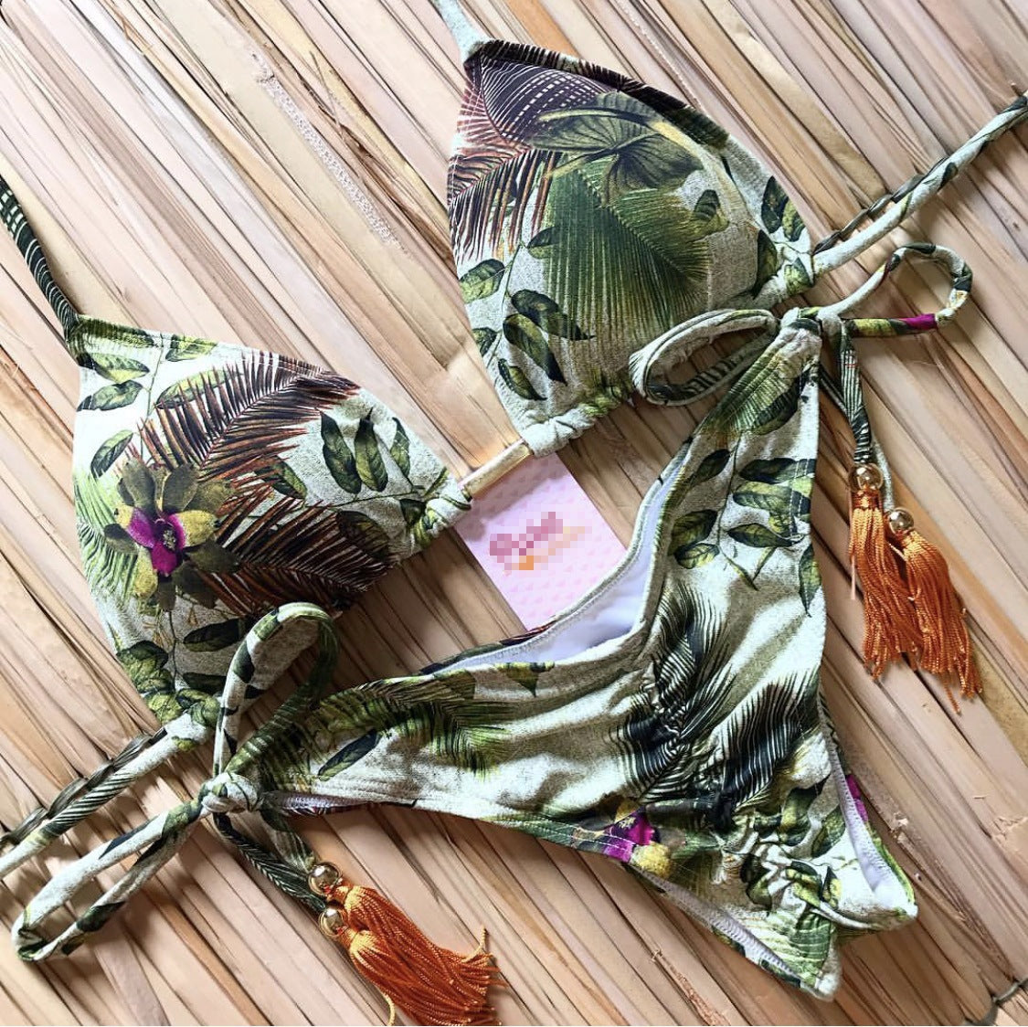 Tassels Bikini Set