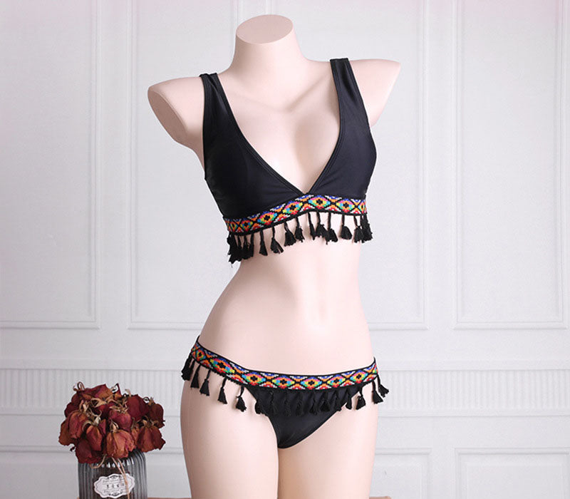 Tassels Bikini Set