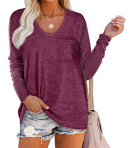 Casual Long Sleeve Top