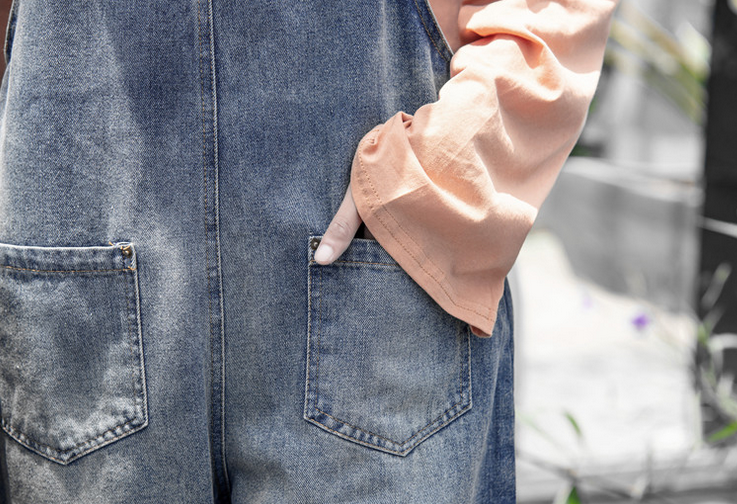 Denim Romper