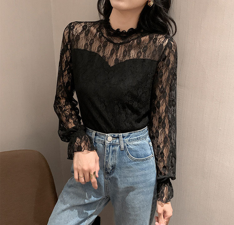Velvet Lace Top