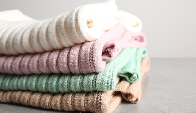 Two-piece knitted dress