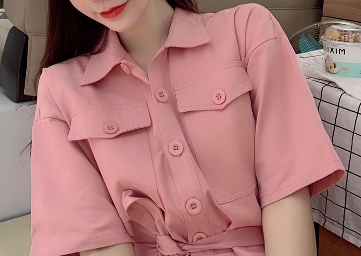 Front Buttons Romper