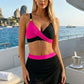 Mesh Cross Bikini Set