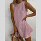 Floral Sleeveless Mini Dress