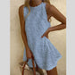 Floral Sleeveless Mini Dress