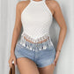 Tassel Vest Crop Top