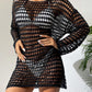 Knit Hollow Out Cover Up