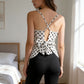 Dots Camisole With Bow At The Back