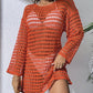 Knit Hollow Out Cover Up