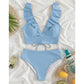 Ruffled Bikini Set