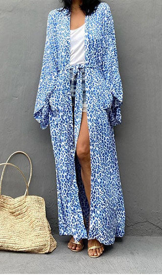 Leopard Print Cardigan