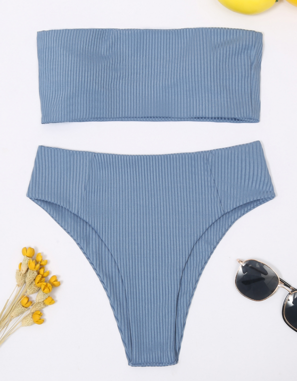 Strapless Bikini Set