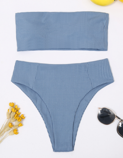 Strapless Bikini Set