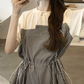Irregular Checked Top