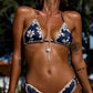 Crochet Floral Bikini Set