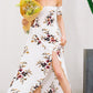 Floral Off The Shoulder Slit Maxi Dress, dress, VIVIMARKS