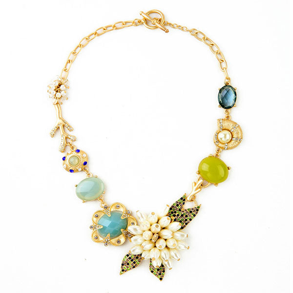 Floral Necklace, ACCESSORIES, VIVIMARKS